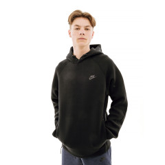 Чоловіче Худі Nike M NK TCH FLC PO HOODIE Чорний L (7dFB8016-010 L)