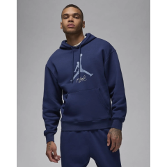 Чоловіче Худі JORDAN M J ESS FLC BASELINE HOODIE Синій S (7dFD7545-410 S)