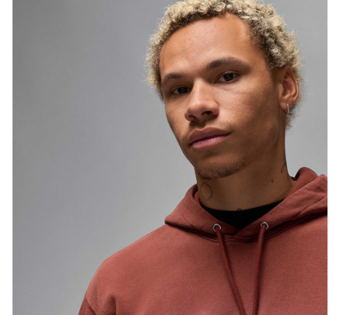 Чоловіче Худі Jordan MFLT WASH FLC PO Бордовий L (7dFV7249-231 L)