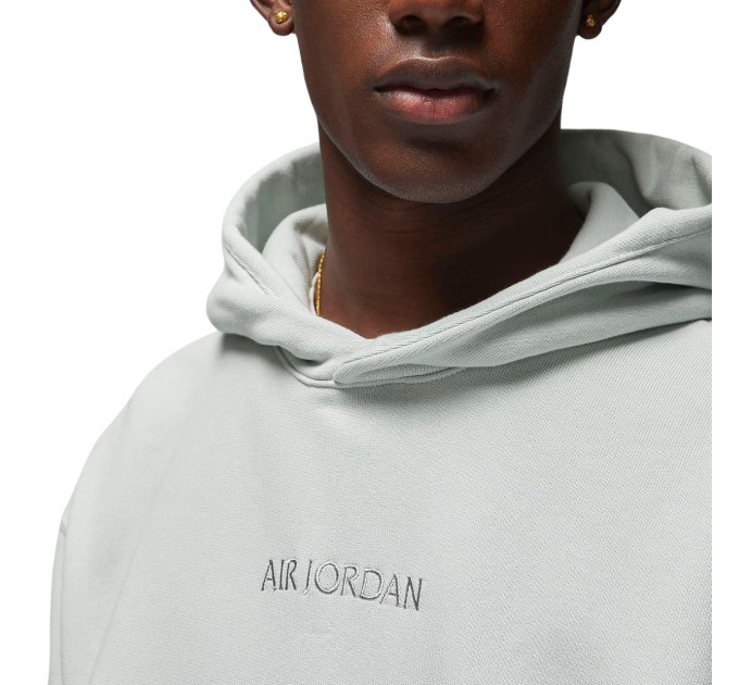 Чоловіче Худі JORDAN M J AIR JDN WM FLC HOODIE Світло-сірий XL (7dFJ1966-034 XL)