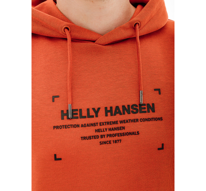 Чоловіче Худі HELLY HANSEN MOVE SWEAT HOODIE Помаранчевий XL (7d53701-308 XL)