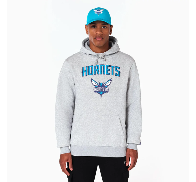 Чоловіче Худі New Era HORNETS Сірий S (7d60505427 S)