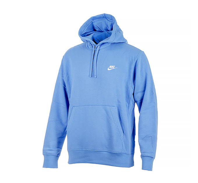 Чоловіче Худі Nike CLUB HOODIE PO BB Блакитний 2XL (7dBV2654-450 2XL)