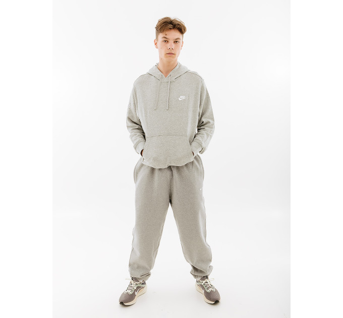 Чоловіче Худі Nike CLUB HOODIE PO FT Сірий XL (7dCZ7857-063 XL)