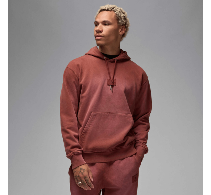 Чоловіче Худі Jordan MFLT WASH FLC PO Бордовий M (7dFV7249-231 M)