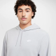 Чоловіче Худі Nike M NK CLUB WINTERIZED PO HOODIE Сірий L (7dFZ0660-077 L)