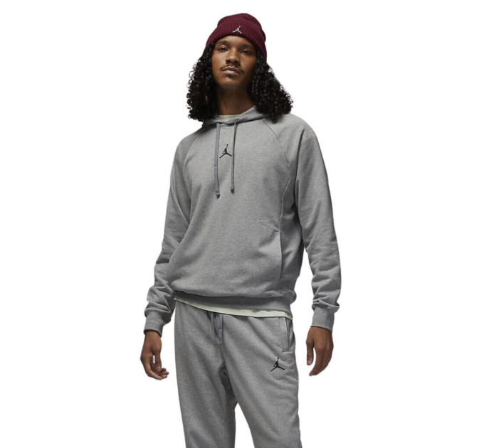 Чоловіче Худі JORDAN M J DF SPRT CSVR FLC PO Сірий M (7dDQ7327-091 M)
