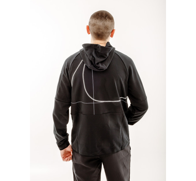 Чоловіче Худі Nike DF Q5 FLC PO Чорний 2XL (7dDQ6620-010 2XL)