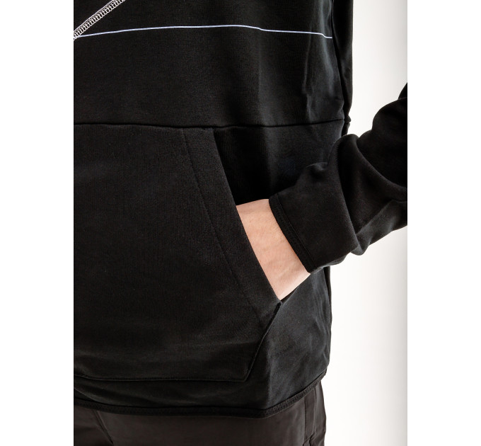 Чоловіче Худі Nike DF Q5 FLC PO Чорний 2XL (7dDQ6620-010 2XL)