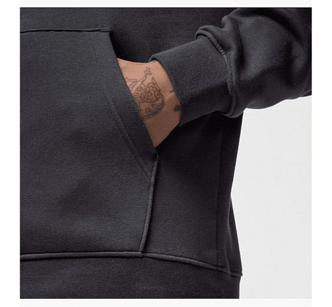 Чоловіче Худі Jordan M J ESS FLC BASELINE HOODIE Чорний XL (7dFD7545-010 XL)