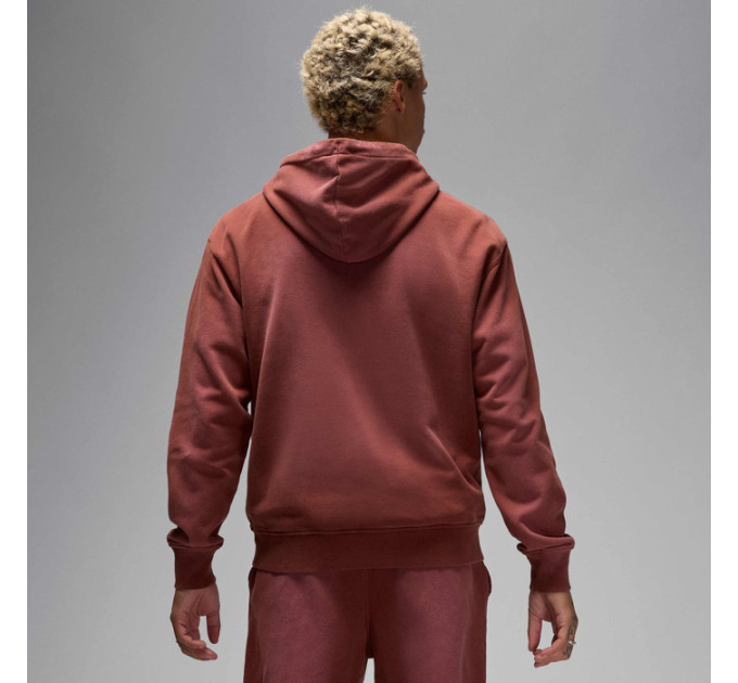 Чоловіче Худі Jordan MFLT WASH FLC PO Бордовий S (7dFV7249-231 S)