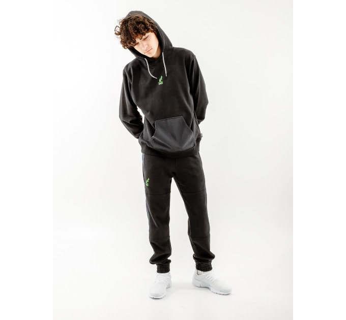 Чоловіче Худі AUSTRALIAN UWILLDIE23 HOODIE FLEECE Чорний 2XL (7dHCUFE0061-003 2XL)