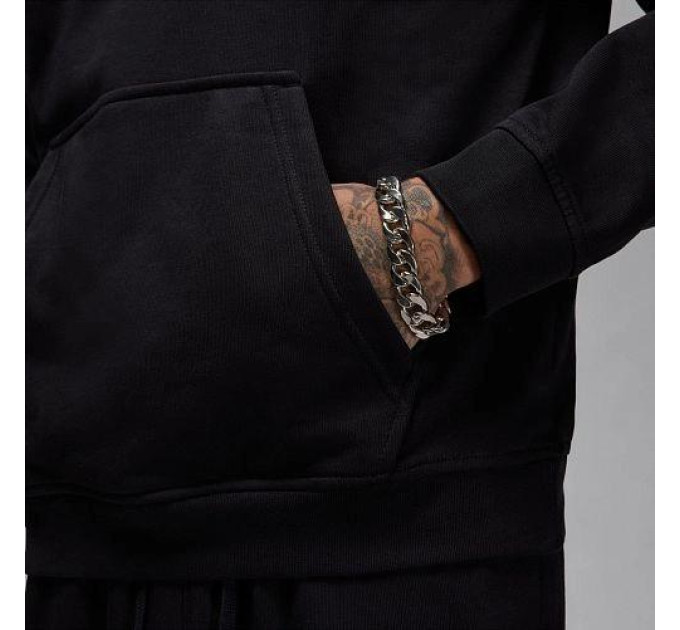 Чоловіче Худі Jordan M J DF SPRT CSVR FLC PO Чорний L (7dFV8606-010 L)