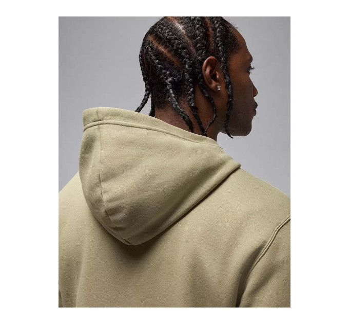 Чоловіче Худі Jordan M BRK FLC PO Оливковий M (7dFV7281-205 M)