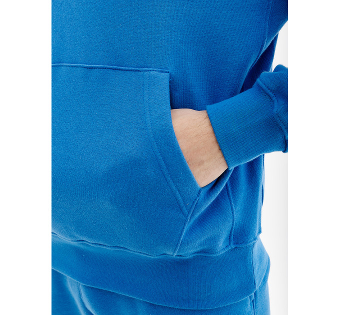 Чоловіче Худі Nike M CLUB HOODIE PO BB Блакитний XL (7dBV2654-403 XL)