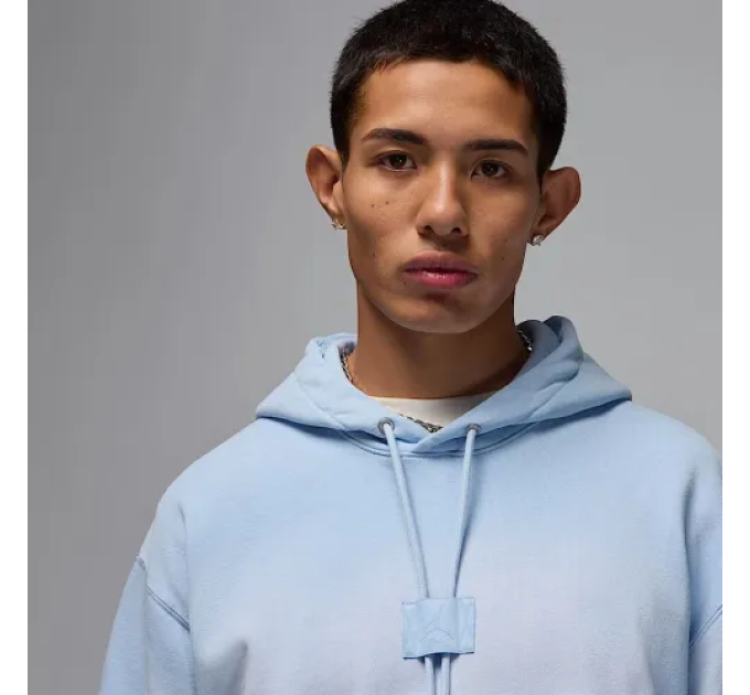 Чоловіче Худі Jordan MFLT WASH FLC PO Блакитний S (7dFV7249-407 S)