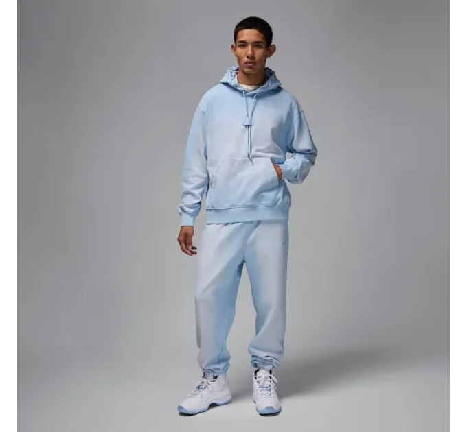 Чоловіче Худі Jordan MFLT WASH FLC PO Блакитний S (7dFV7249-407 S)