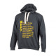 Чоловіче Худі JEEP HOODED SWEATSHIRT Since 1941 Сірий 2XL (O102569-J867 2XL)