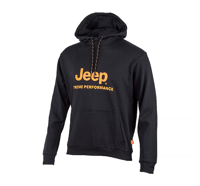 Чоловіче Худі JEEP HOODED SWEATSHIRT XTREME PERFORMANCE Print JX22A Чорний M (O102626-B968 M)