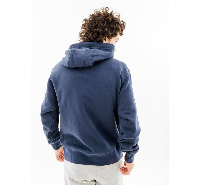 Чоловіче Худі Nike CLUB HOODIE PO BB Синій 2XL (7dBV2654-410 2XL)