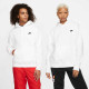 Чоловіче Худі Nike CLUB HOODIE PO BB Білий XL (7dBV2654-100 XL)