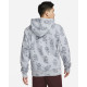 Чоловіче Худі JORDAN AMM AOP FLC HOODIE Сірий M (7dDJ9752-464 M)