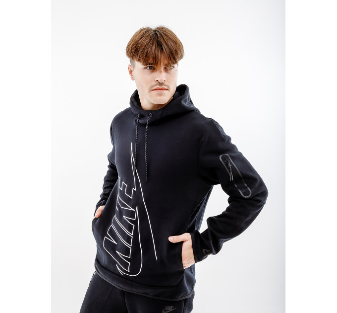 Чоловіче Худі Nike TCH FLC GX PO HOODIE Чорний 2XL (7dDX0577-010 2XL) Чоловіче Худі Nike TCH FLC GX PO HOODIE Чорний 2XL (7dDX0577-010 2XL)