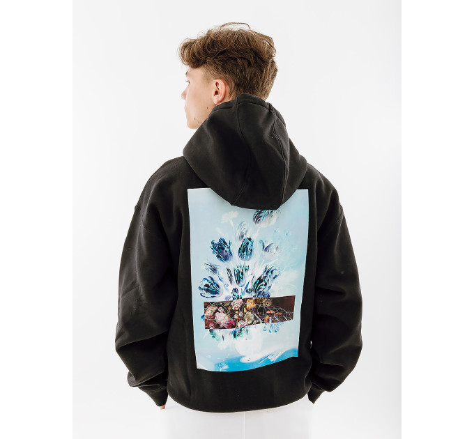 Чоловіче Худі Nike DSTRTD GLMR Чорний XL (7dFB8581-010 XL)