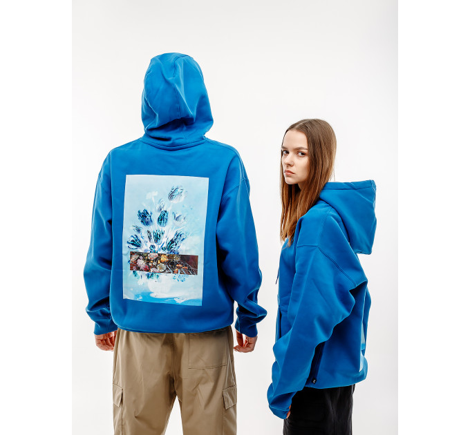 Чоловіче Худі Nike DSTRTD GLMR Синій XL (7dFB8581-457 XL)