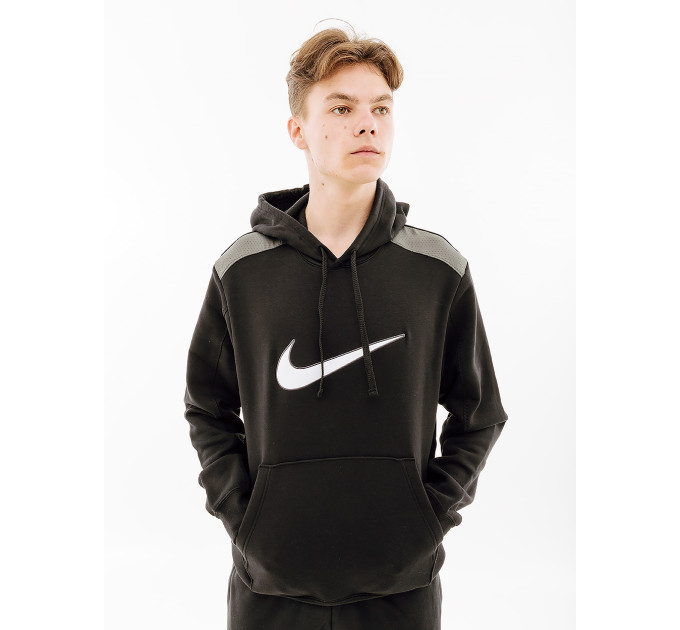 Чоловіче Худі Nike FLC HOODIE BB Чорний M (7dFN0247-010 M)