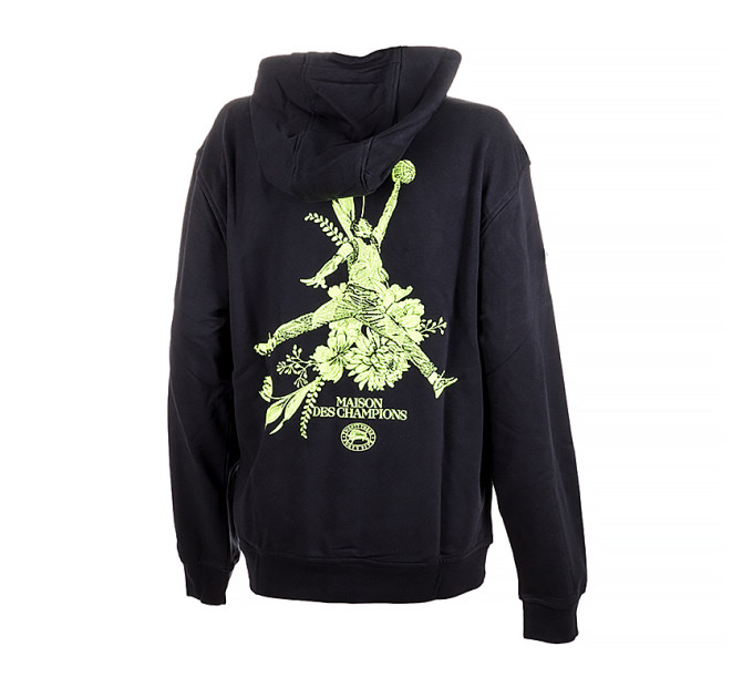 Чоловіче Худі JORDAN M J DF SPRT GFX FLC PO Чорний L (7dFV8610-010 L)