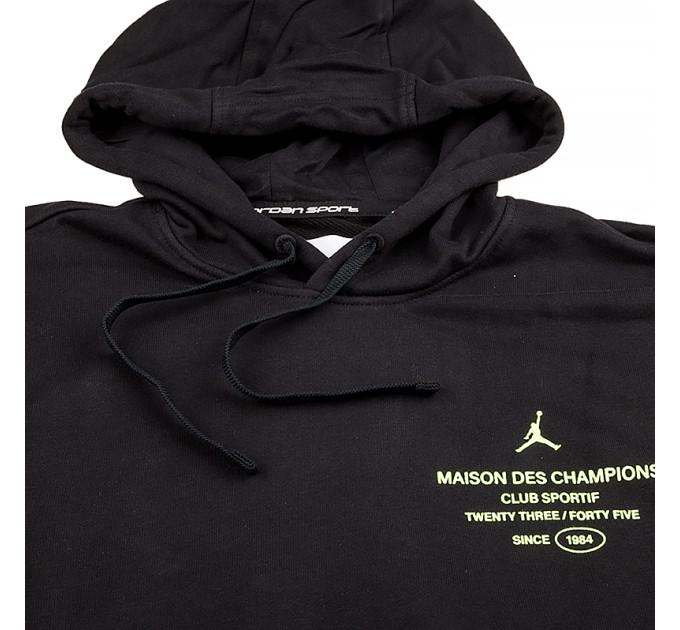 Чоловіче Худі JORDAN M J DF SPRT GFX FLC PO Чорний L (7dFV8610-010 L)