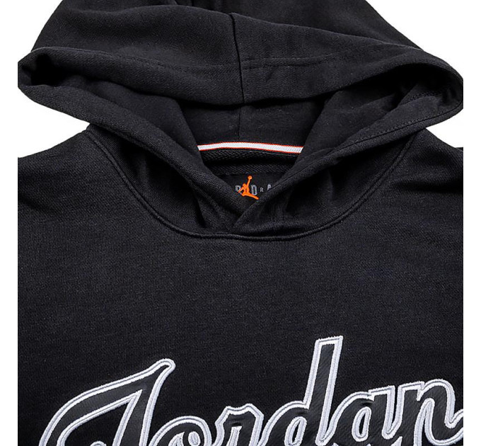 Чоловіче Худі JORDAN M J FLT MVP FLC PO 2 Чорний 2XL (7dFN4613-010 2XL)