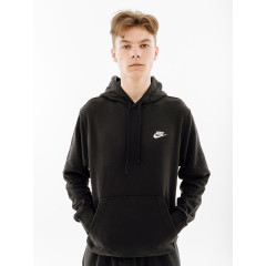 Чоловіче Худі Nike M NSW CLUB HOODIE PO FT Чорний 2XL (7dCZ7857-010 2XL)