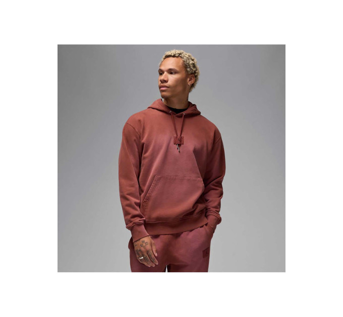 Чоловіче Худі Jordan MFLT WASH FLC PO Бордовий XL (7dFV7249-231 XL)