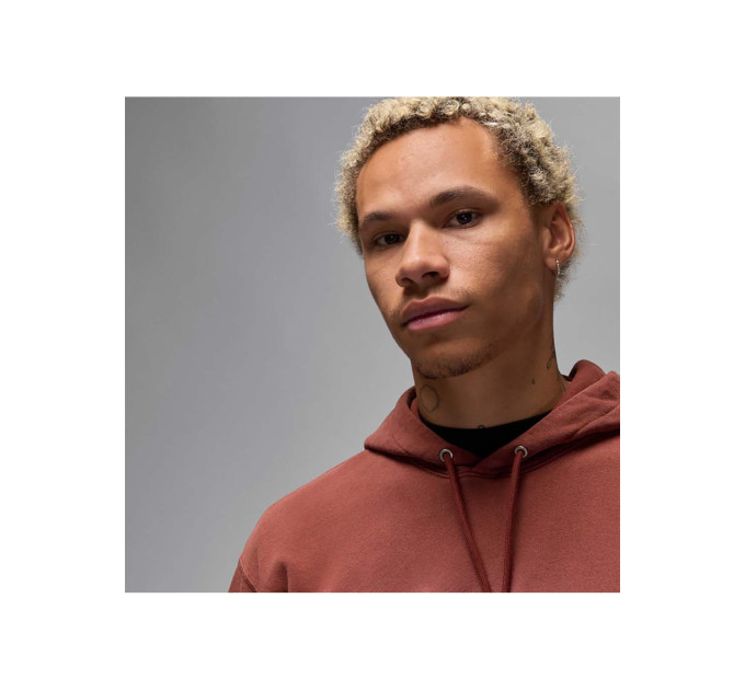 Чоловіче Худі Jordan MFLT WASH FLC PO Бордовий XL (7dFV7249-231 XL)