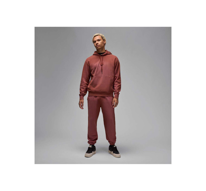 Чоловіче Худі Jordan MFLT WASH FLC PO Бордовий XL (7dFV7249-231 XL)