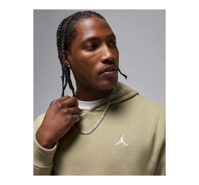 Чоловіче Худі Jordan M BRK FLC PO Оливковий XL (7dFV7281-205 XL)