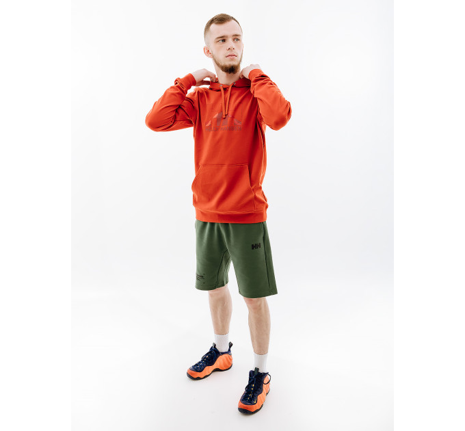 Чоловіче Худі HELLY HANSEN NORD GRAPHIC PULL OVER HOODIE Помаранчевий L (7d62975-308 L)