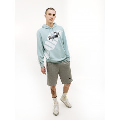 Чоловіче Худі Puma POWER Graphic Hoodie Бірюзовий L (7d67896322 L)