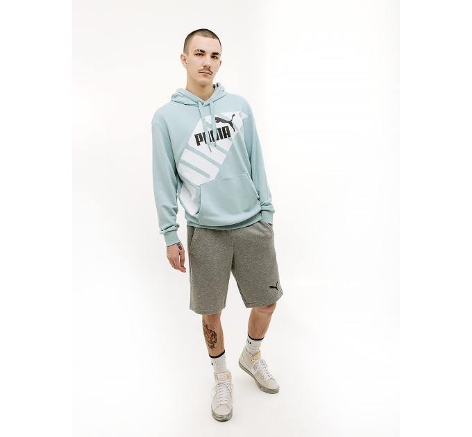 Чоловіче Худі Puma POWER Graphic Hoodie Бірюзовий L (7d67896322 L)