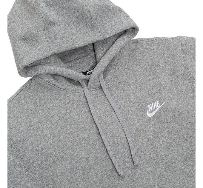 Чоловіче Худі Nike CLUB HOODIE PO BB Сірий M (7dBV2654-063 M)
