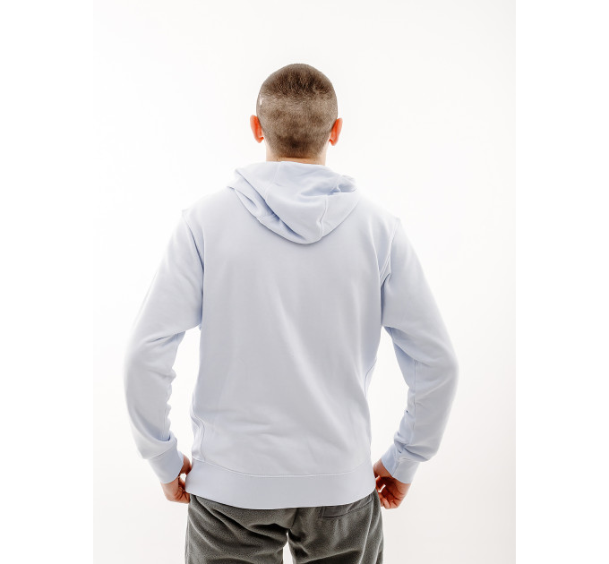 Чоловіче Худі Nike CLUB HOODIE PO FT Блакитний XL (7dCZ7857-085 XL)