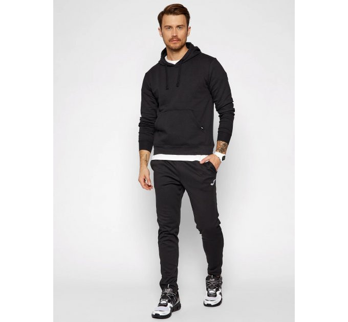 Чоловіче Худі Joma Montana Чорний 2XL (102108.100 2XL)