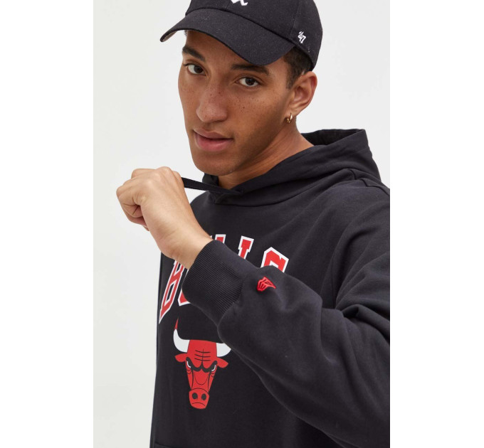 Чоловіче Худі New Era NBA REGULAR BULLS Чорний L (7d60416759 L)