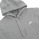 Чоловіче Худі Nike CLUB HOODIE PO BB Сірий XL (7dBV2654-063 XL)