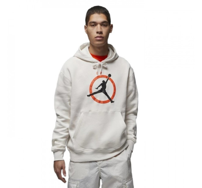 Чоловіче Худі Air Jordan Air Flt Mvp Gfx Flc Po Білий M (7dFB7050-030 M)