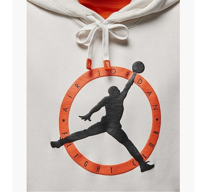 Чоловіче Худі Air Jordan Air Flt Mvp Gfx Flc Po Білий M (7dFB7050-030 M)