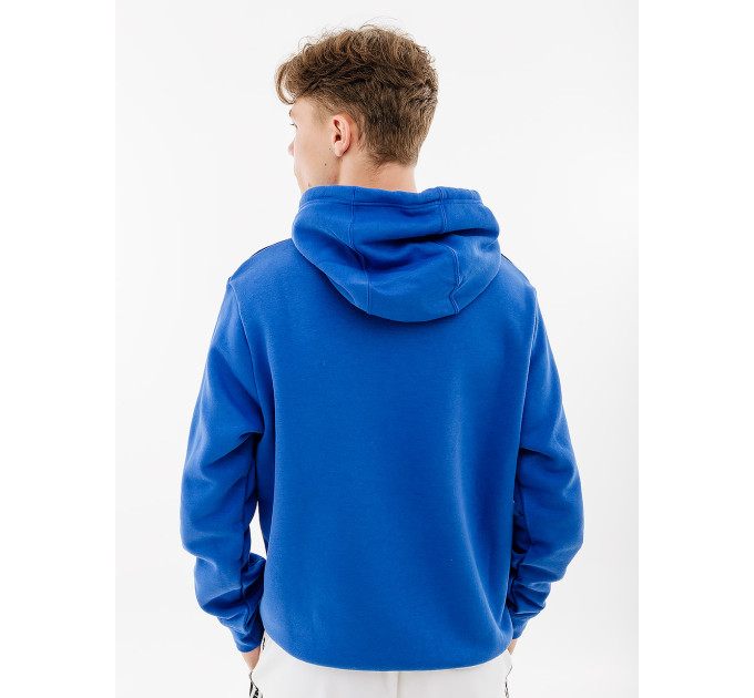 Чоловіче Худі Nike FLC HOODIE BB Блакитний XL (7dFN0247-480 XL)