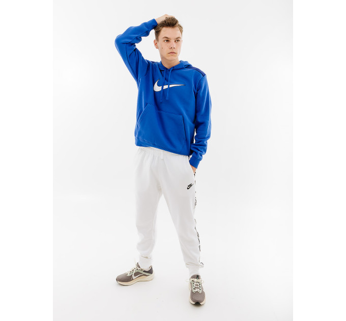 Чоловіче Худі Nike FLC HOODIE BB Блакитний XL (7dFN0247-480 XL)